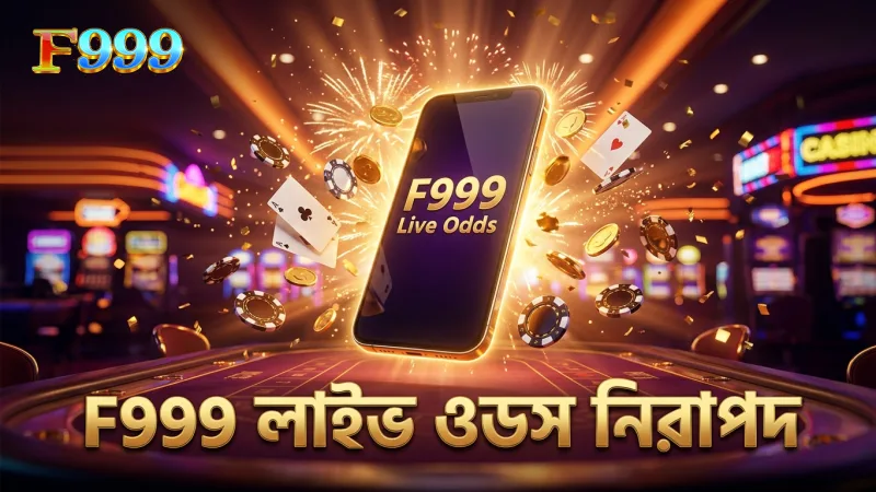 F999 লাইভ ওডস ব্যবহার করে বেটিং দ্রুত ও নিরাপদ করুন