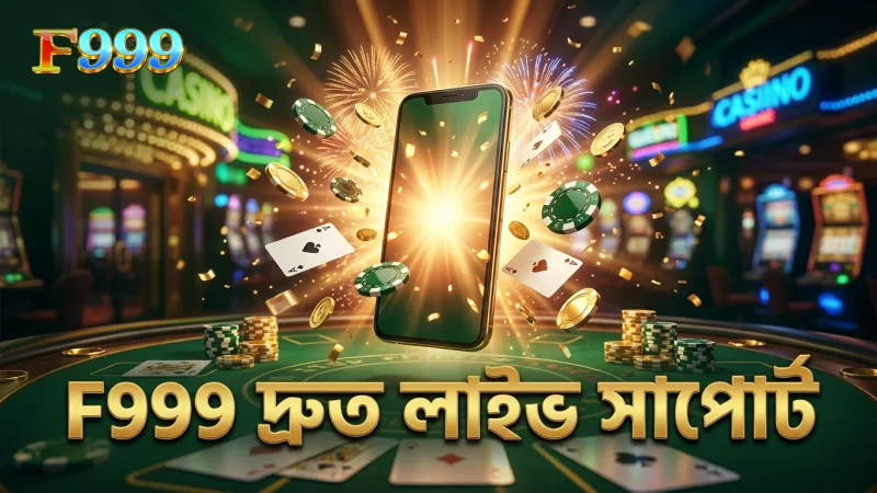 লাইভ চ্যাটে F999 কাস্টমার সাপোর্টের দ্রুত সাড়া সময়