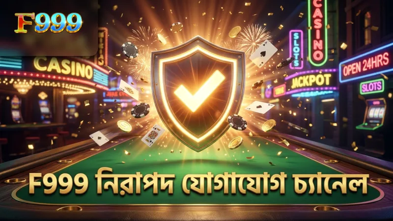 নিরাপদ যোগাযোগ নিশ্চিত করতে F999 এর ভেরিফাইড চ্যানেলসমূহ