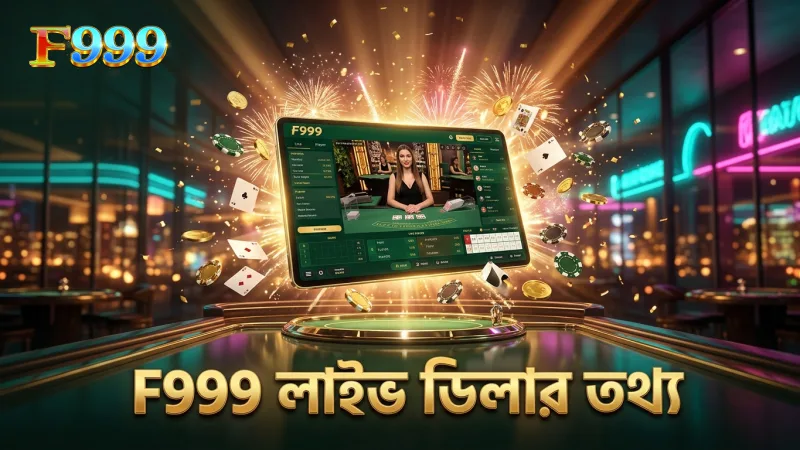 F999 গেম ইন্টারফেসে লাইভ ডিলারের তথ্য নির্ভরযোগ্যতা