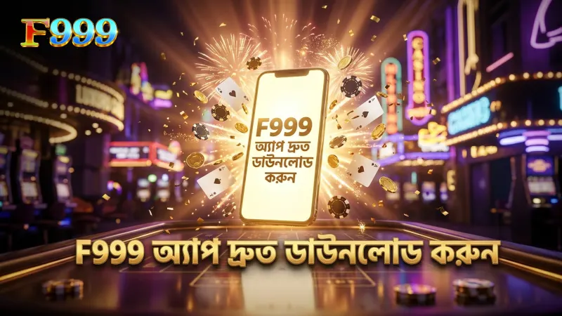 F999 অ্যাপের ডাউনলোড প্রক্রিয়া দ্রুত ও সহজে সম্পন্ন করুন