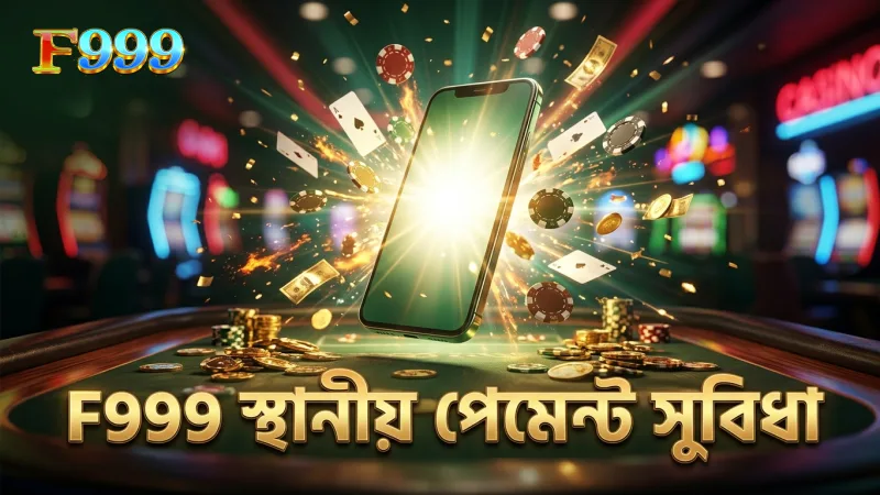 F999 অ্যাকাউন্টে স্থানীয় ব্যাংক ও ই-ওয়ালেট দিয়ে সহজে প্রবেশ করুন