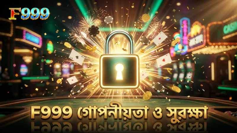 F999 গোপনীয়তা নীতি এবং ডেটা সুরক্ষা মানের গ্যারান্টি।