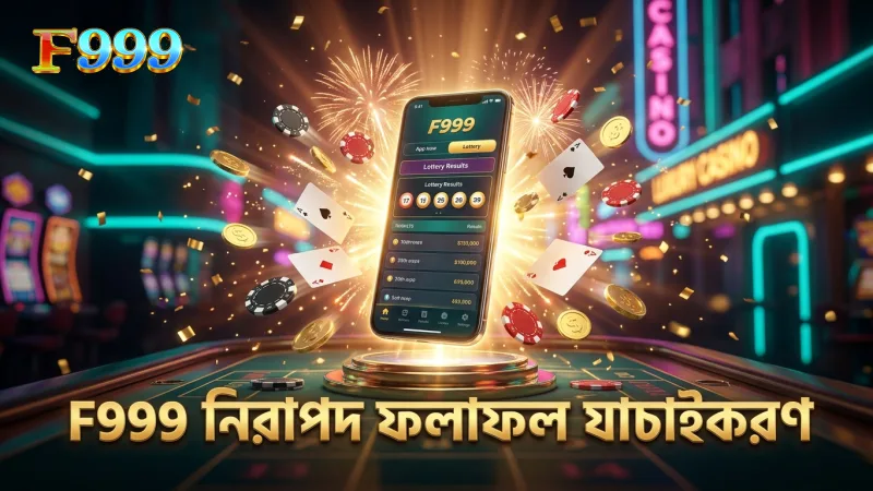 F999 প্ল্যাটফর্মে ফলাফল চেক করার সময় নিরাপত্তা নিশ্চিত