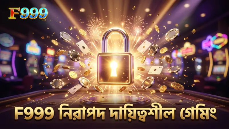 দায়িত্বশীল গেমিং নিশ্চিত করে F999 নিরাপদ প্ল্যাটফর্ম