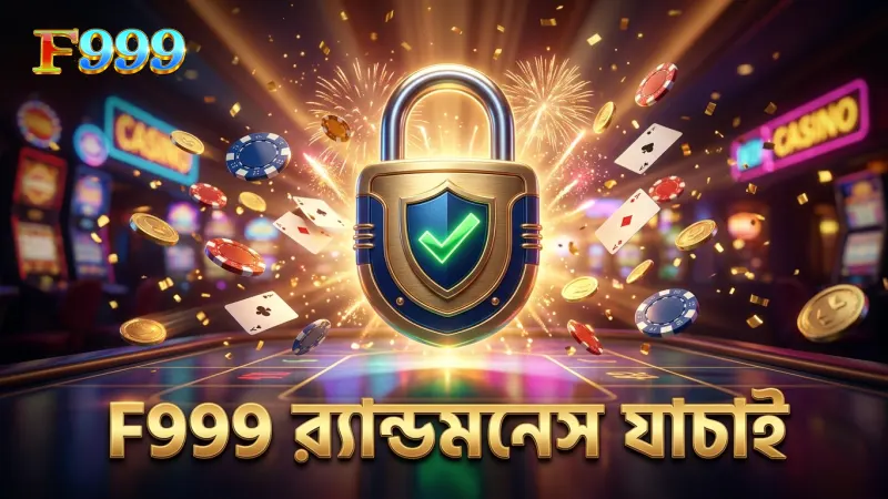 লাইভ রাউন্ডের পেআউট রসিদ ও র্যান্ডমনেস যাচাই প্রক্রিয়া।