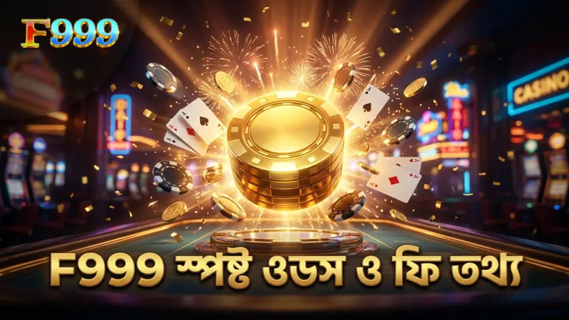 পাওয়ারবল ওডস এবং ফি নিয়ে F999 এর স্বচ্ছ তথ্য