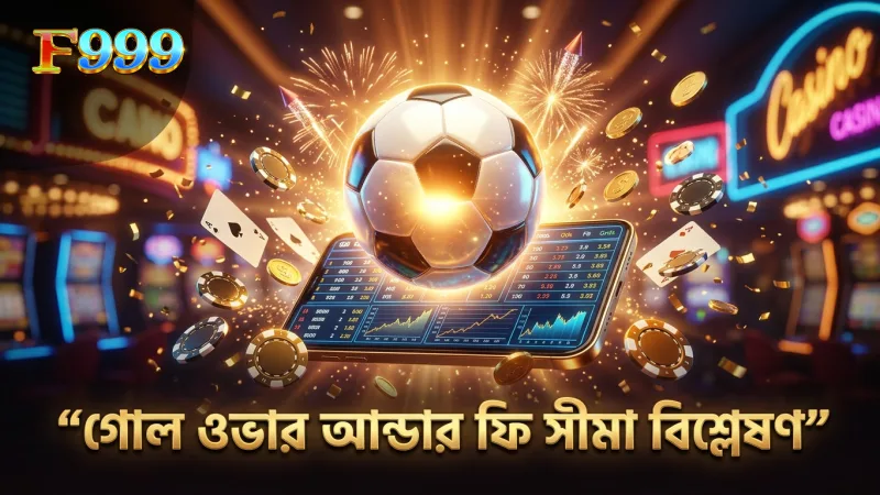 গোল ওভার/আন্ডার মার্কেটে বাজির ফি ও সীমা বিশ্লেষণ