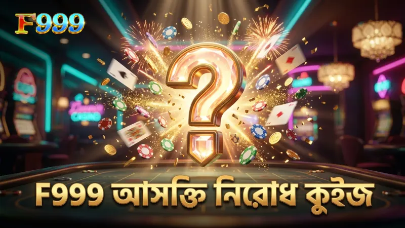 আসক্তি নিরোধে স্ব-মূল্যায়ন কুইজ ব্যবহার করুন F999-তে