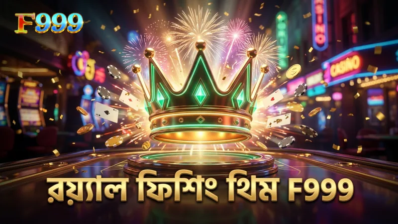 F999 প্ল্যাটফর্মে রয়্যাল ফিশিং গেমের রাজকীয় থিম উপভোগ করুন