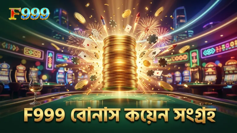 F999 বোনাস দিয়ে আরও কয়েন সংগ্রহের সঠিক পদ্ধতি