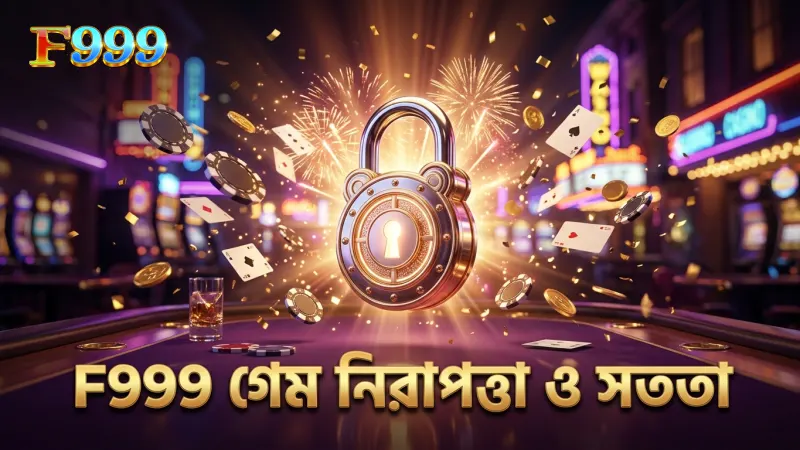 F999 ও BGaming দ্বারা গেমের নিরাপত্তা ও সততার প্রমাণ উপস্থাপন।