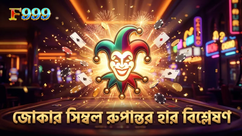 ফ্রি স্পিন রাউন্ডে জোকার সিম্বল রূপান্তর হার পরীক্ষা করা হয়েছে।