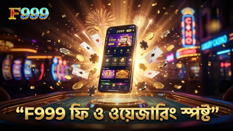 ফি ও ওয়েজারিং স্পষ্ট বোঝার জন্য F999 অনুসরণ করুন